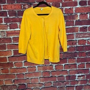 Talbots Golden Yellow Knit Sweater